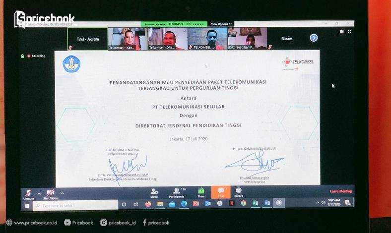 kerjasama telkomsel dan kemendikbud