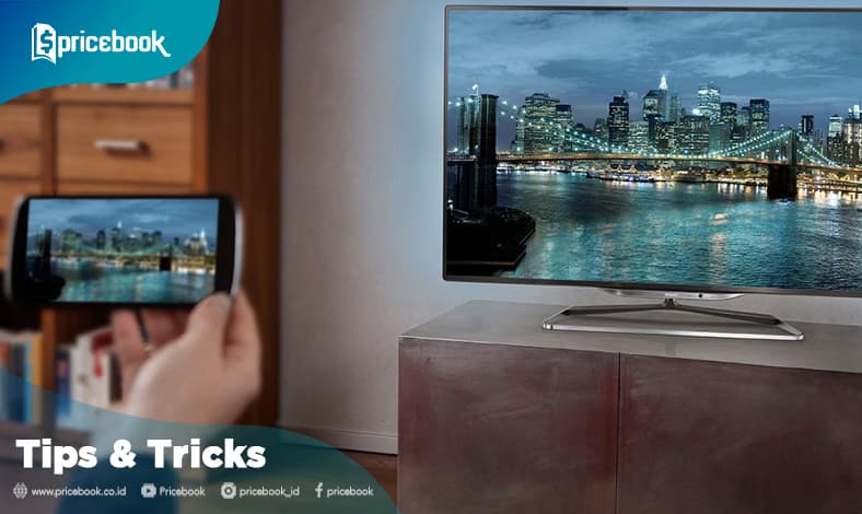 cara menyambungkan hp ke tv