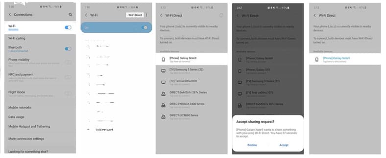 cara menggunakan wifi direct