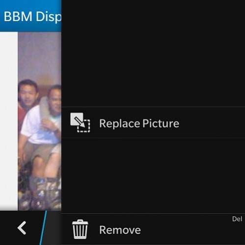 Display Picture (DP) BBM
