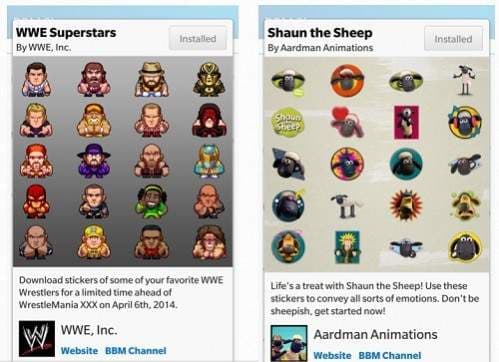 Sticker BBM