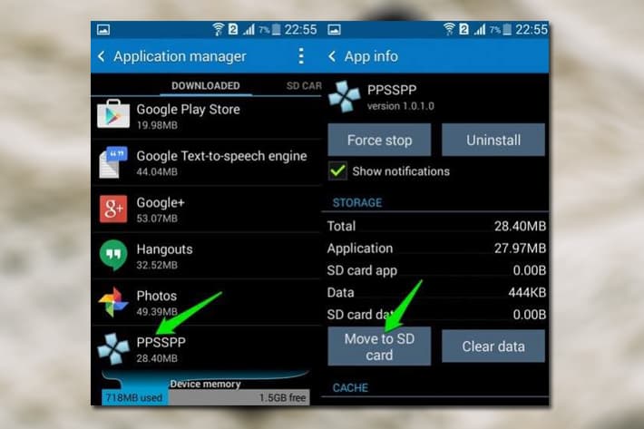 cara memperluas memori internal hp