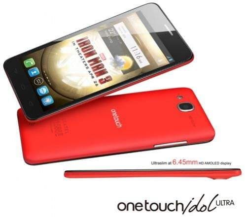 Alcatel One Touch Idol Ultra Iron Man Edition