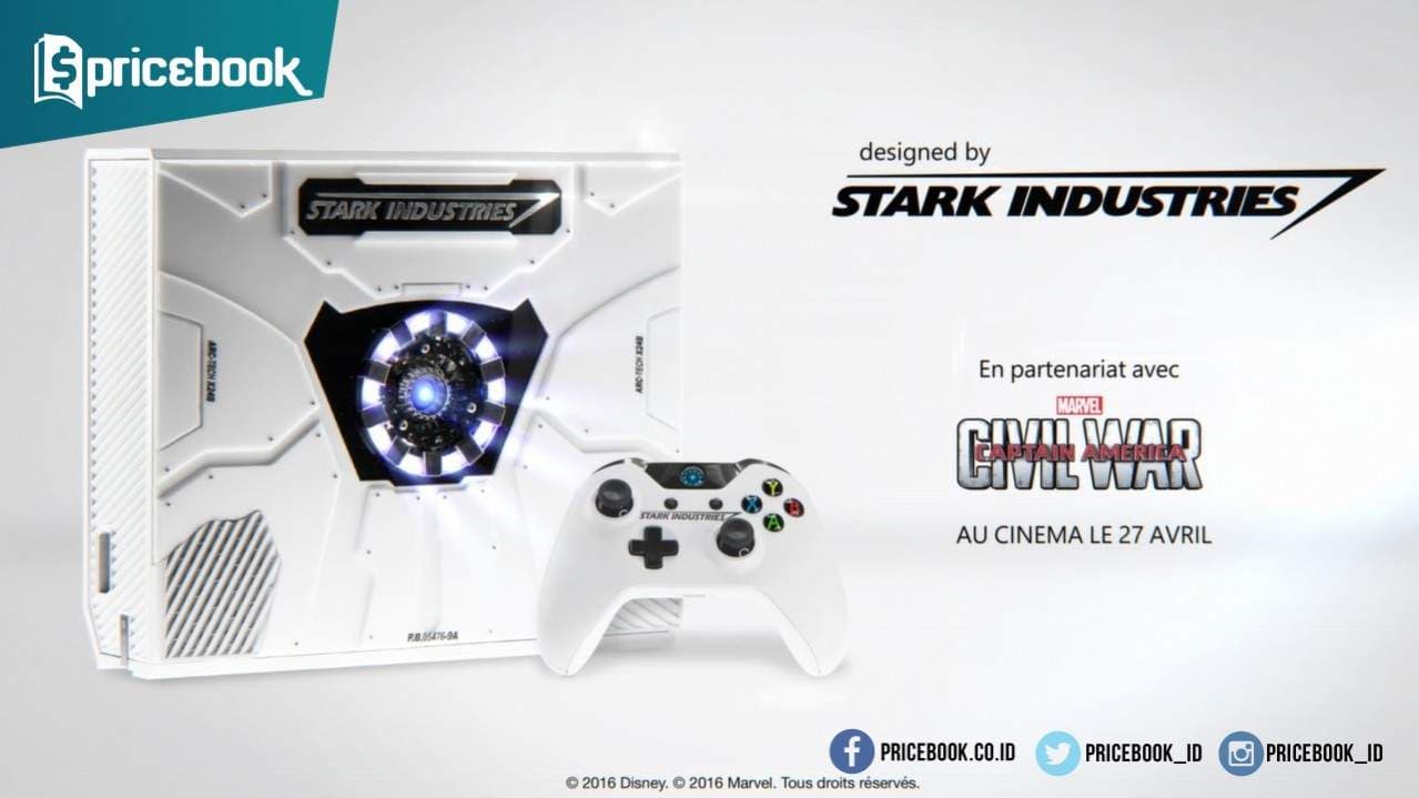 Microsoft Xbox One Edisi Captain America