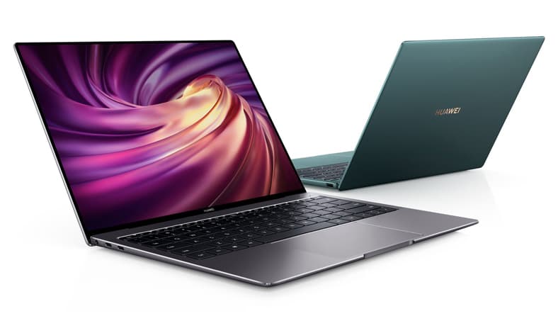 Laptop gaming dan editing video huawei matebook x pro