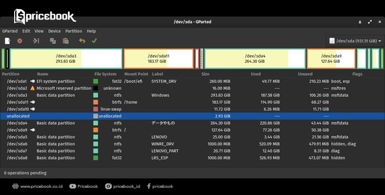 partisi harddisk