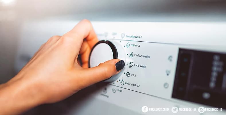 cara mencuci pakai mesin cuci