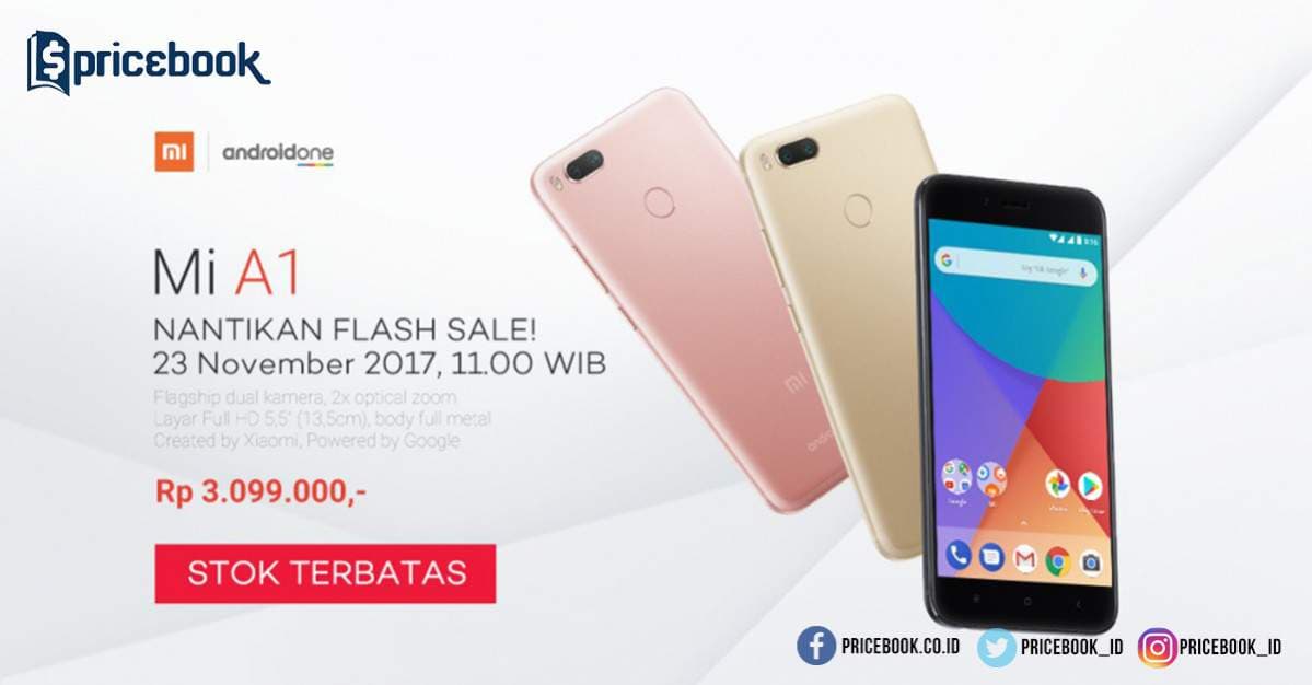 Flash sale Xiaomi Mi A1 Lazada