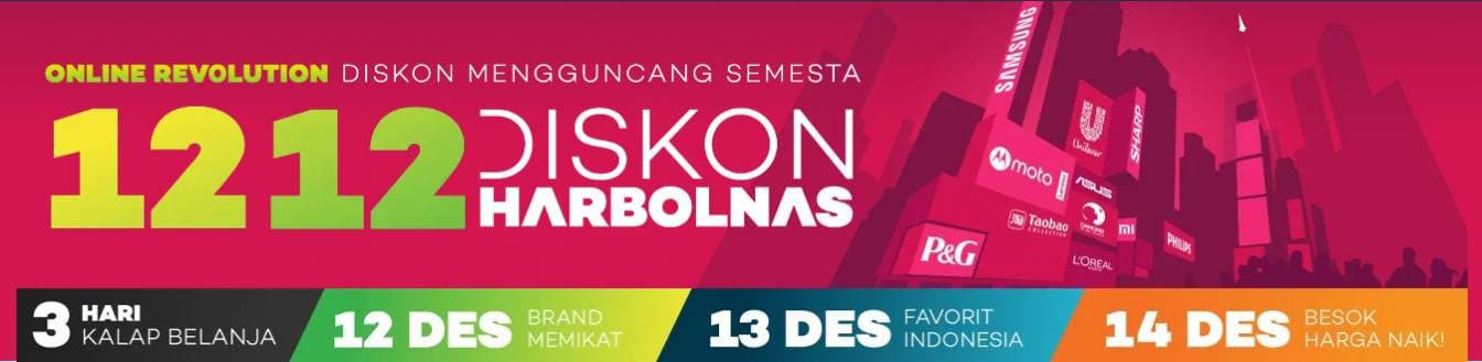 Promo harbolnas Lazada