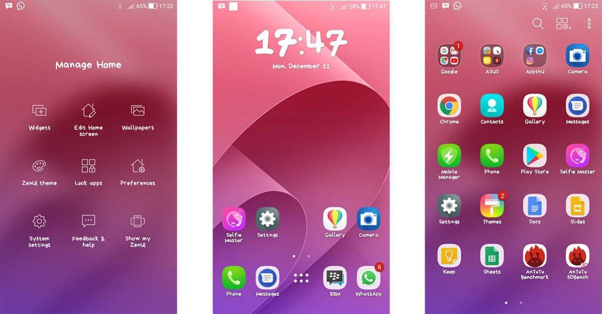asus zenfone 4 selfie
