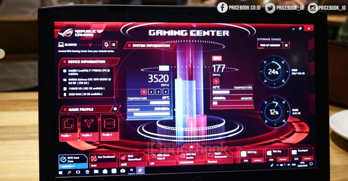 Asus ROG Strix GL503VS Scar Edition