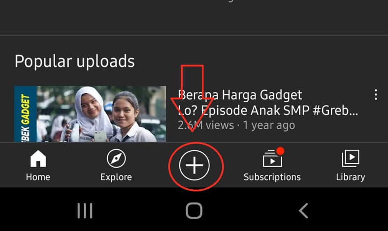 Cara Upload Video ke Youtube dari Hp