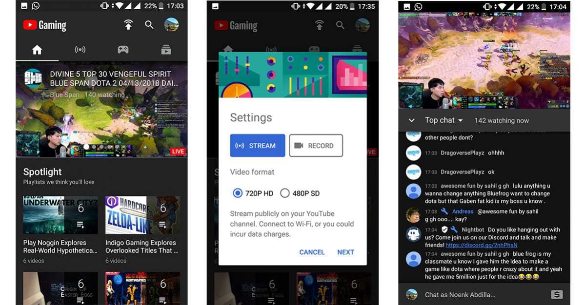 Cara Melakukan Game Live Stream