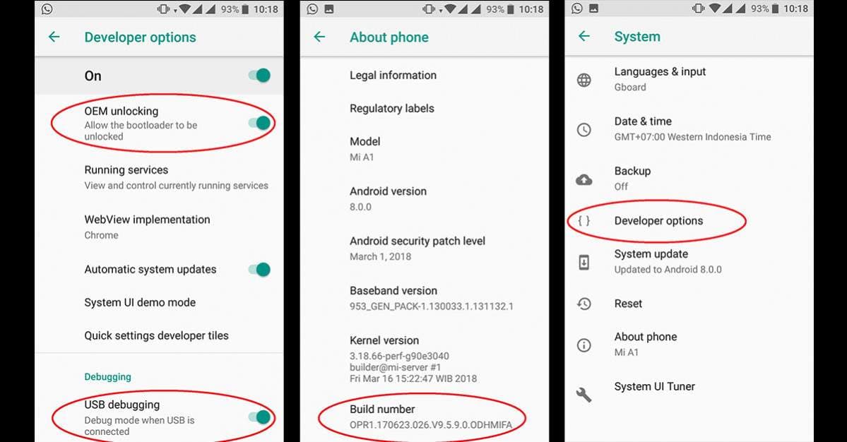 cara instal aplikasi google camera di mi a1