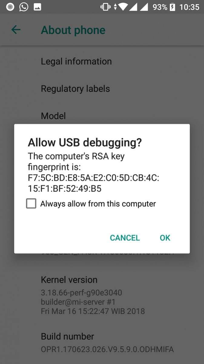 cara instal google camera di mi a1