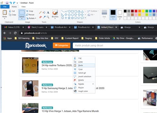 Cara Screenshot Laptop
