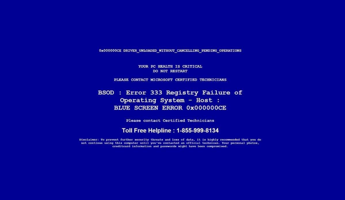 registry error