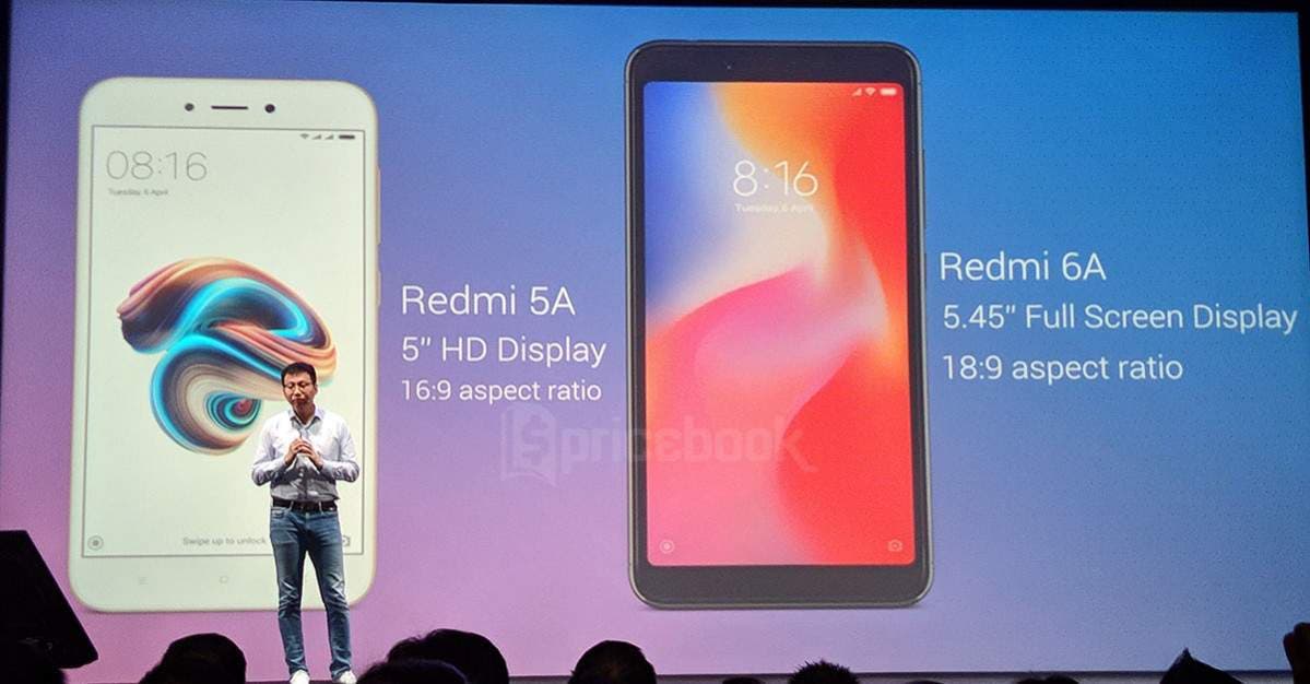beda layar redmi 6a dan redmi 5a