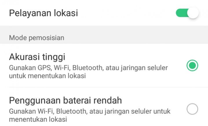 cara hemat baterai android
