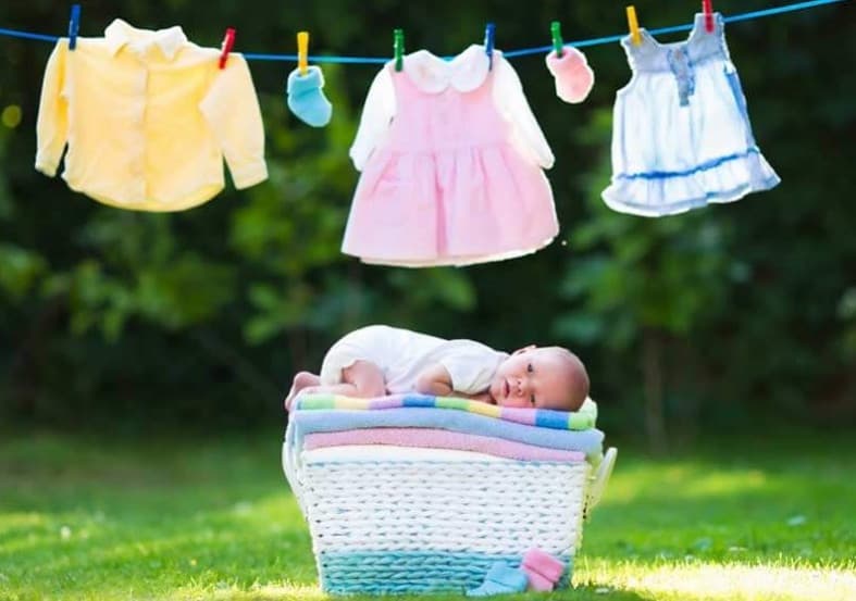 cara mencuci pakaian bayi