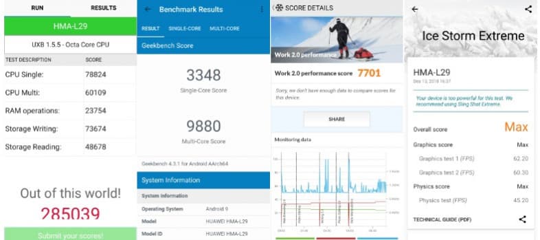 Performa Huawei Mate 20