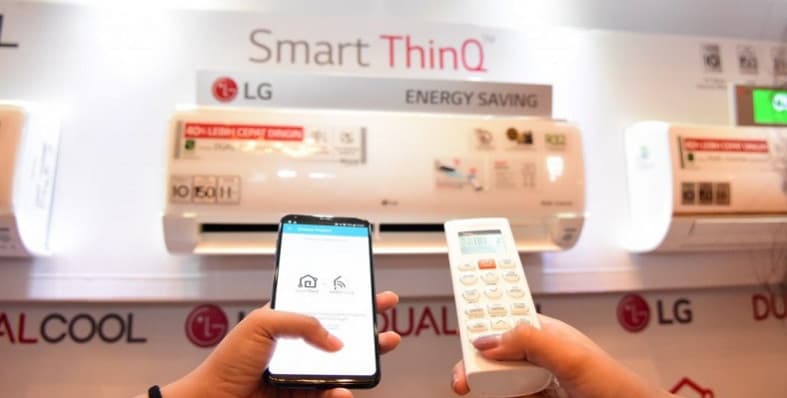 LG SmartThinQ AC DUAL COOL with CONTROL WATT