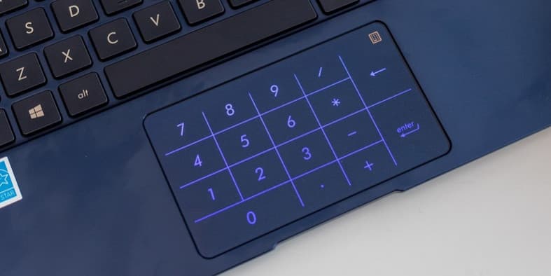 Numpad Asus Zenbook