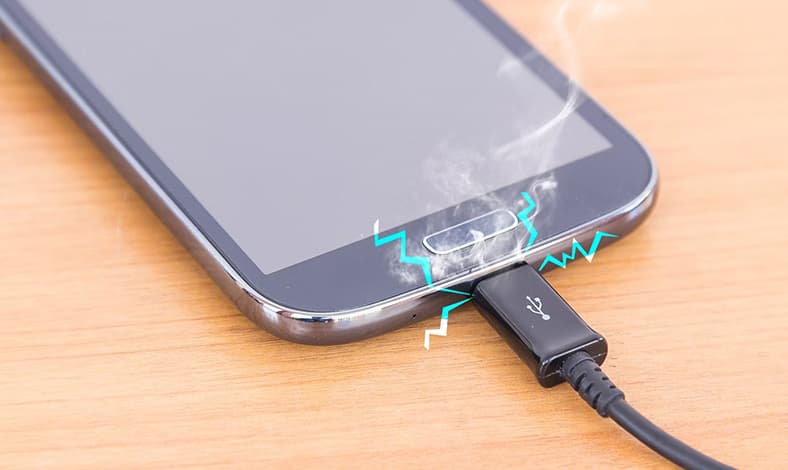 cara charger hp