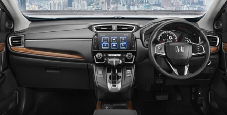 interior depan honda cr-v turbo