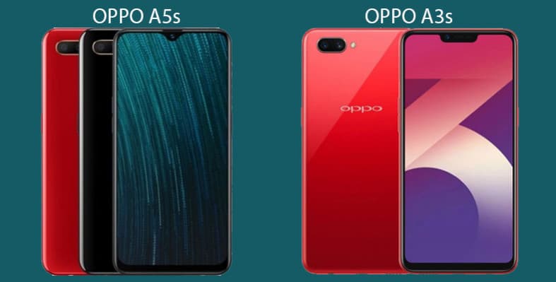 OPPO A5s vs OPPO A3s