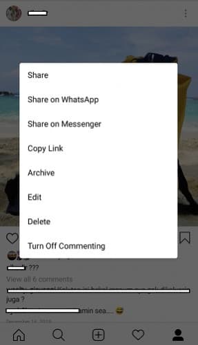 Share konten ig
