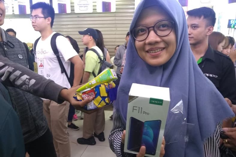 penjualan perdana oppo f11 pro