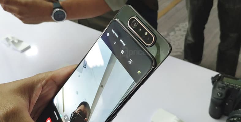 Kamera Samsung Galaxy A80