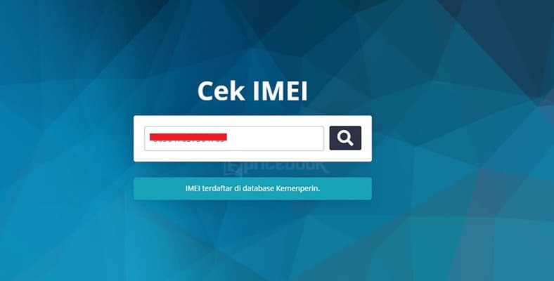 cara cek imei dikemenperin
