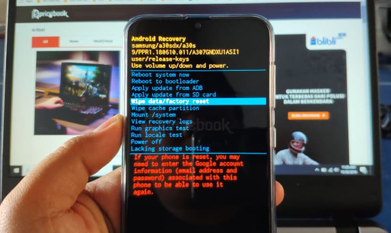 Cara Membuka Pola Hp Samsung