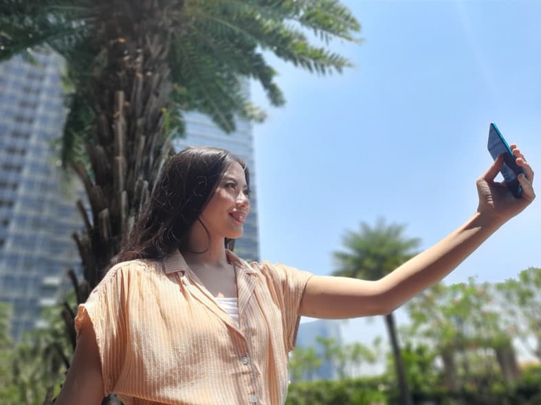 hasil foto Samsung Galaxy A50s