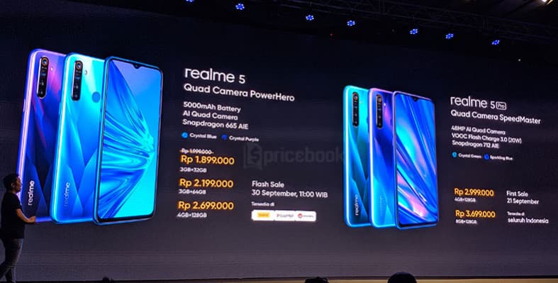 Perbedaan realme 5 dan realme 5 Pro