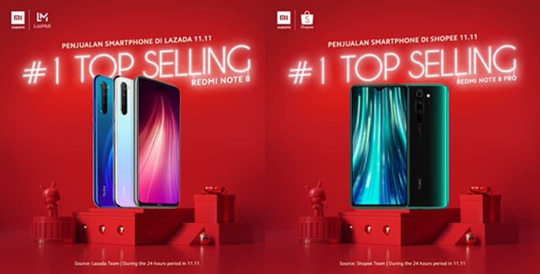 Daftar Hp Xiaomi Terlaris di Festival Belanja Online 11.11