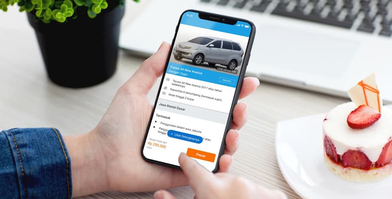 sewa mobil di traveloka