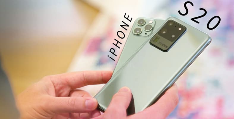 samsung galaxy s20 ultra vs iphone 11 pro max