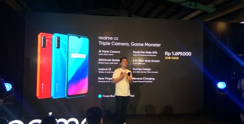 harga realme c3