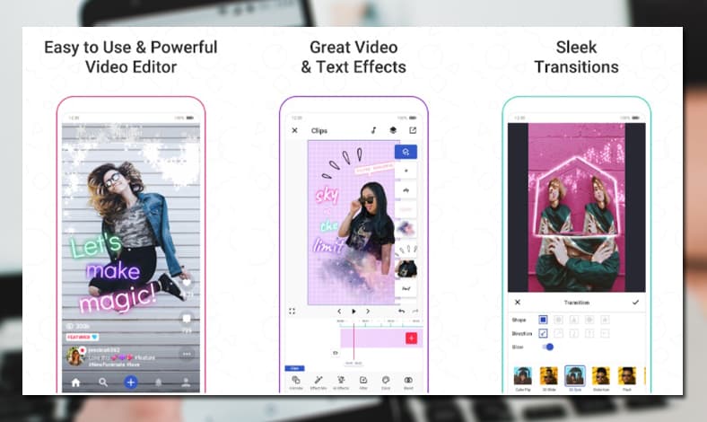 aplikasi edit foto jadi video Funimate Video Editor
