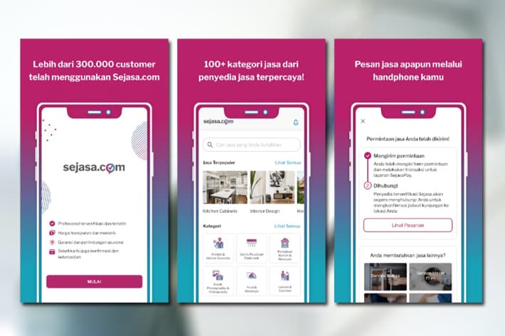aplikasi service ac online