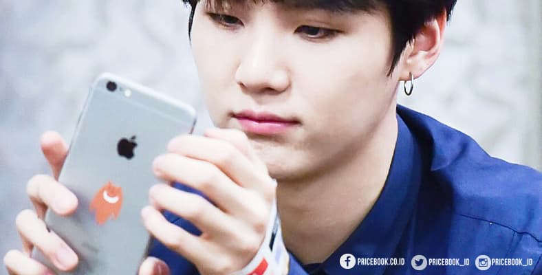 warna iphone personil BTS