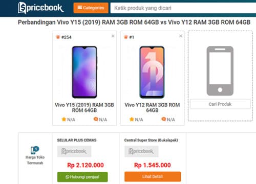 Bandingkan Fitur dan Harga