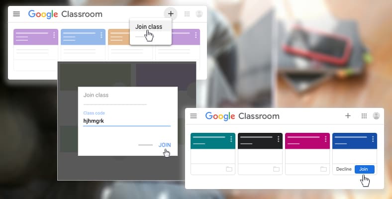 cara gabung google classroom
