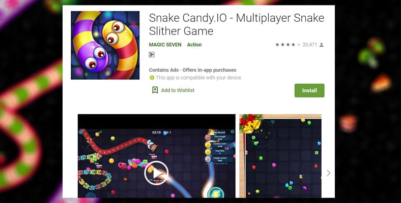Snake Candy.IO