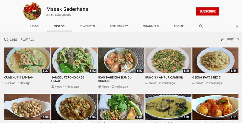 Masak Sederhana