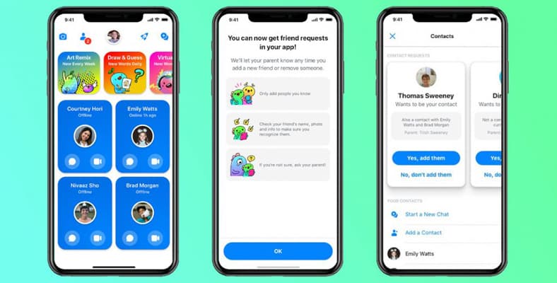 Fitur Baru Messenger Kids