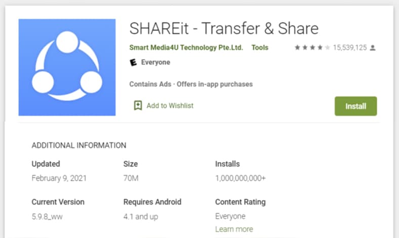 Cara Transfer File dari Android ke iOS